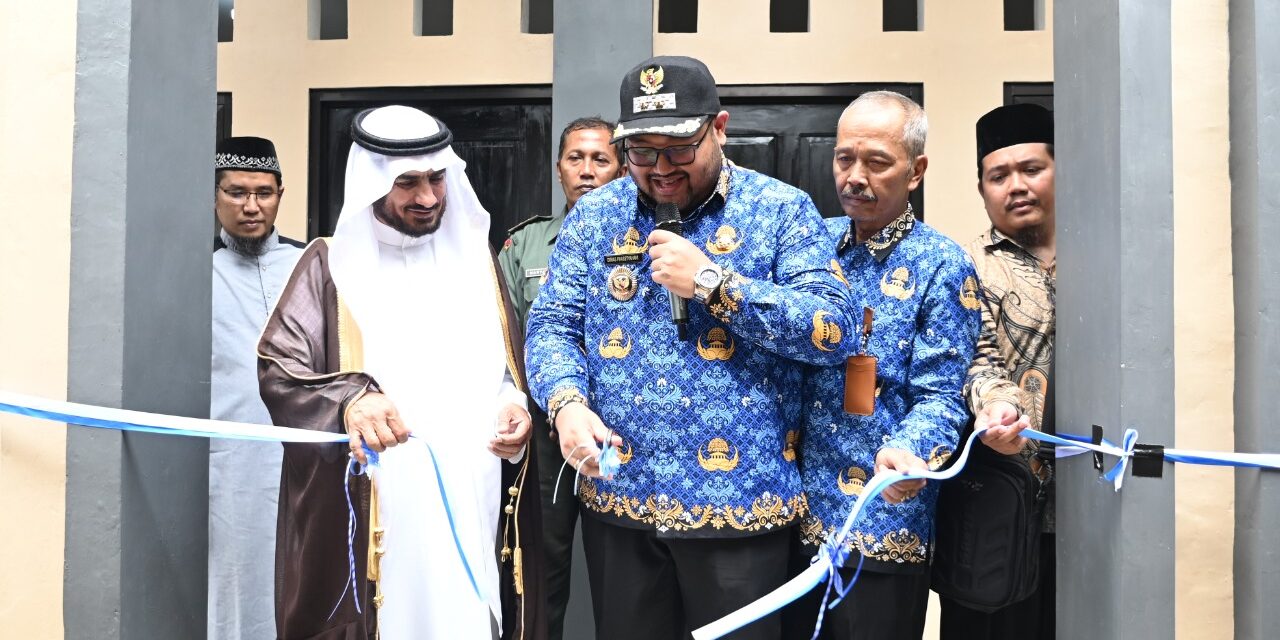 Wabup Dimas Resmikan Gedung Baru Yayasan Taisiru Arrahman Alislami