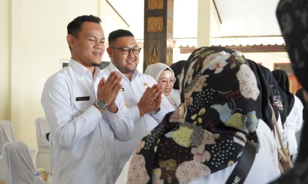 Halalbihalal di Karanganyar dan Padamara, Fahmi-Dimas Serukan Sinergi Bangun Purbalingga