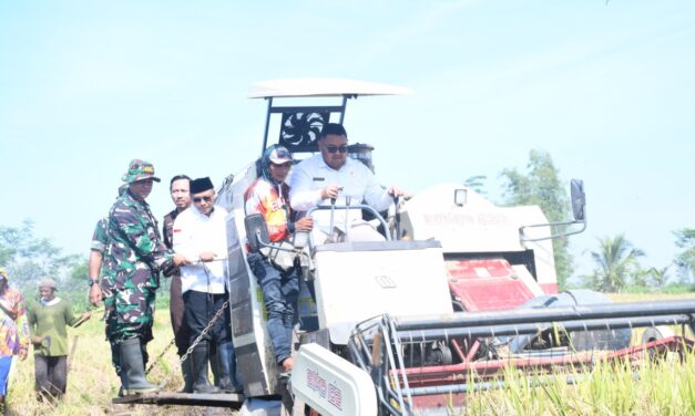 Dorong Swasembada Pangan, Panen Raya di Gambarsari Dikawal Forkopimda dan Bulog