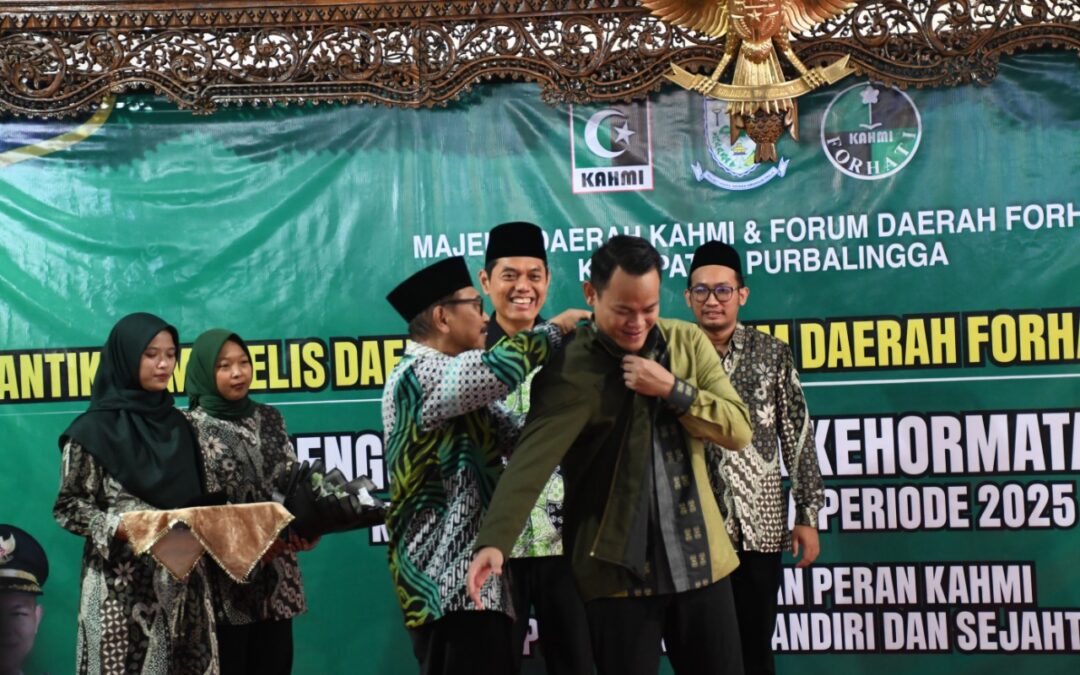 Jadi Anggota Kehormatan, Bupati Fahmi Siap Bawa Spirit KAHMI untuk Majukan Purbalingga