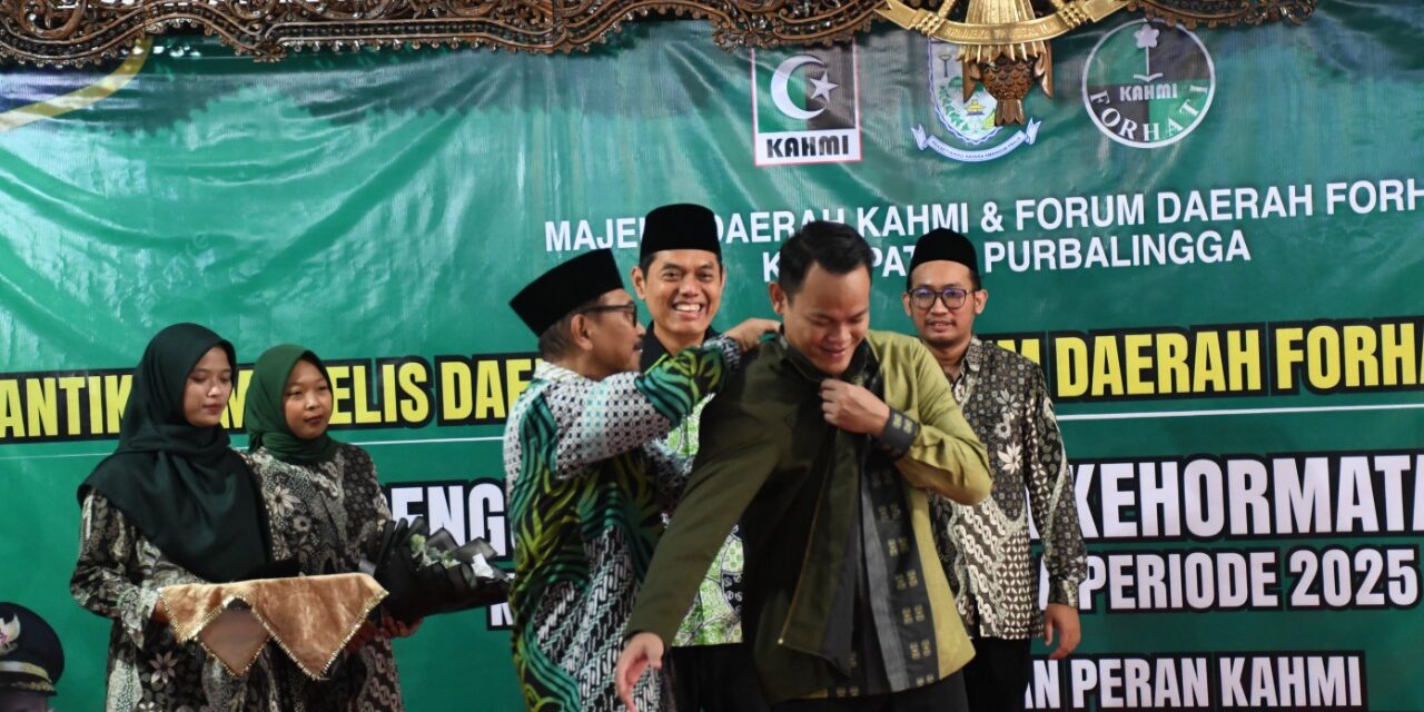 Jadi Anggota Kehormatan, Bupati Fahmi Siap Bawa Spirit KAHMI untuk Majukan Purbalingga