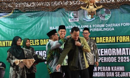 Jadi Anggota Kehormatan, Bupati Fahmi Siap Bawa Spirit KAHMI untuk Majukan Purbalingga