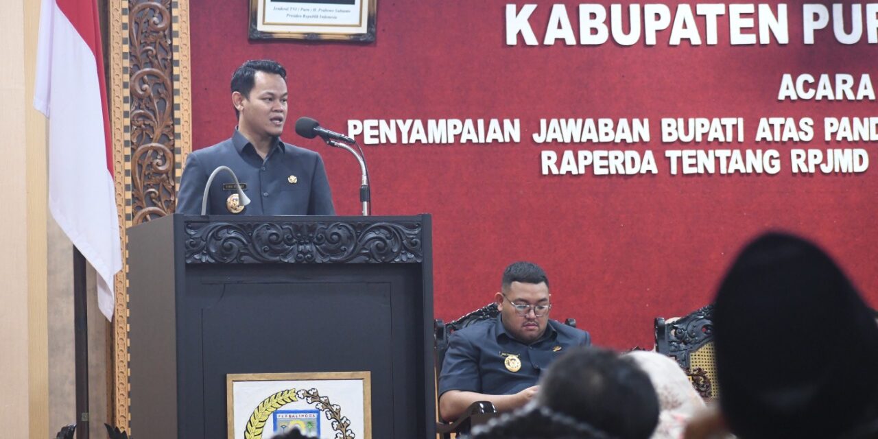 Menanggapi Fraksi, Bupati Paparkan Tahapan Perencanaan Infrastruktur Secara Terukur Selama 5 Tahun