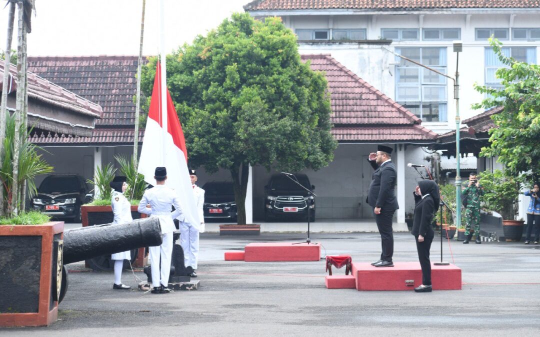 Pimpin Upacara Harkitnas ke-117, Wabup Dimas : Bangkit Bersama Menuju Indonesia Kuat