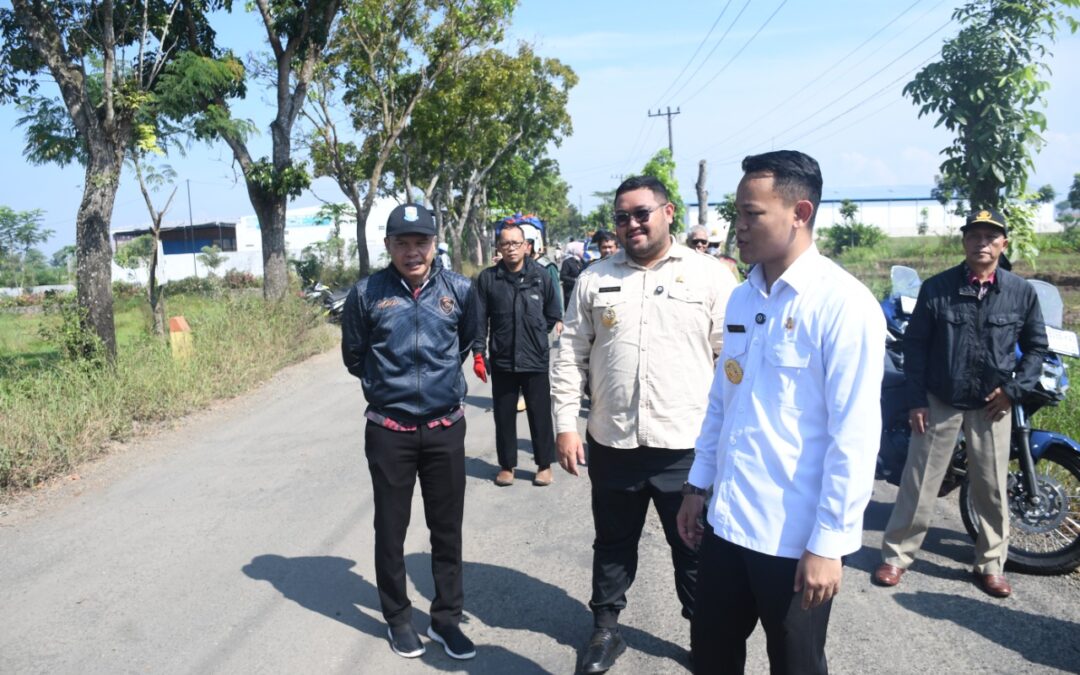 Dari Aspal Ulang Sampai Beton, Bupati–Wabup Motoran Tinjau Infrastruktur Siap Eksekusi