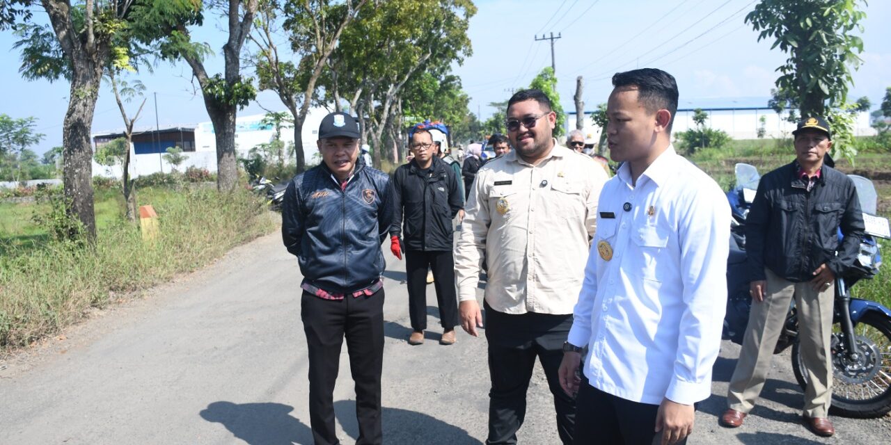 Dari Aspal Ulang Sampai Beton, Bupati–Wabup Motoran Tinjau Infrastruktur Siap Eksekusi