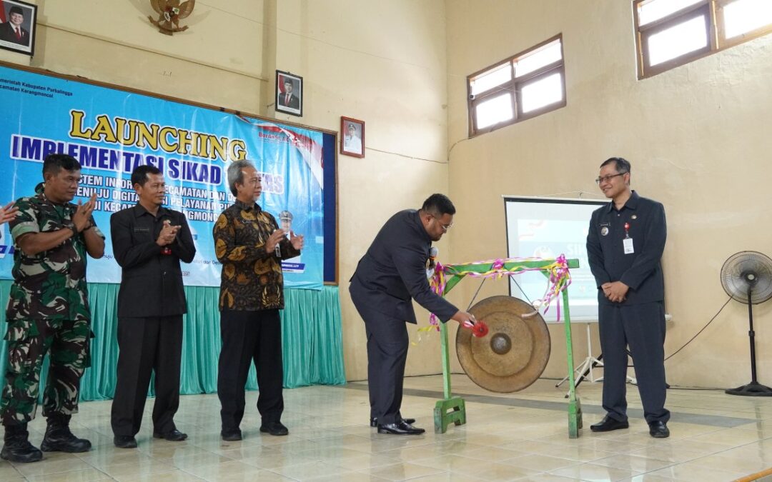 Wabup Dimas Launching SIKAD TUNTAS di Karangmoncol: Langkah Nyata Menuju Pelayanan Publik Digital