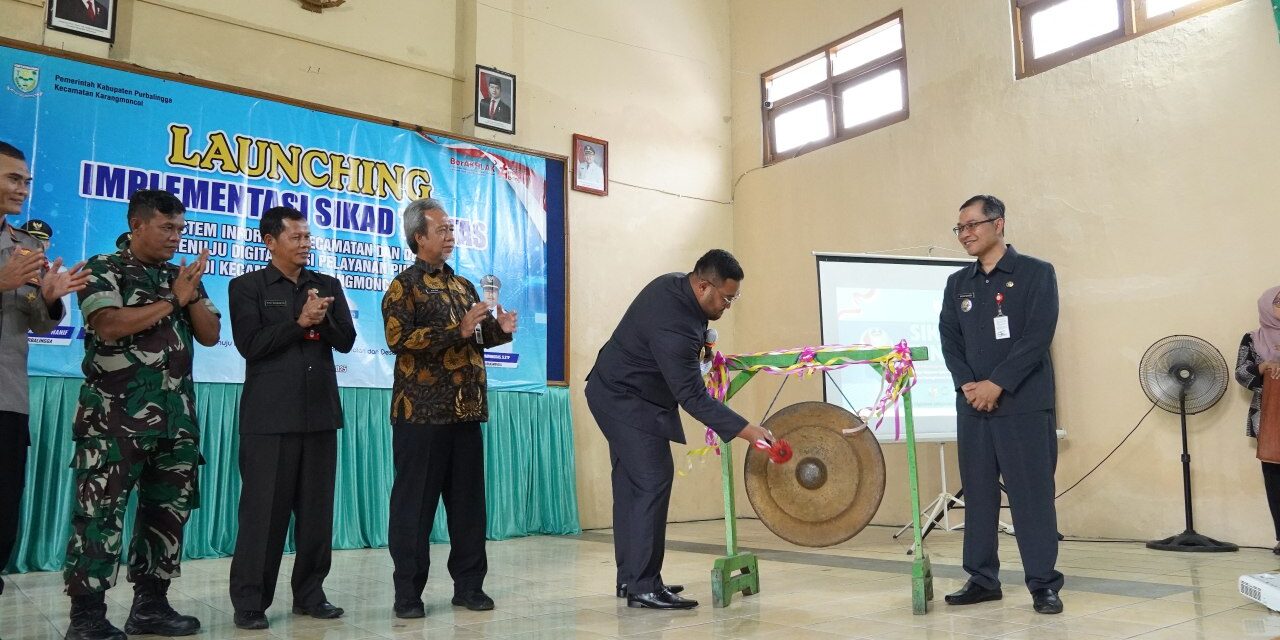 Wabup Dimas Launching SIKAD TUNTAS di Karangmoncol: Langkah Nyata Menuju Pelayanan Publik Digital