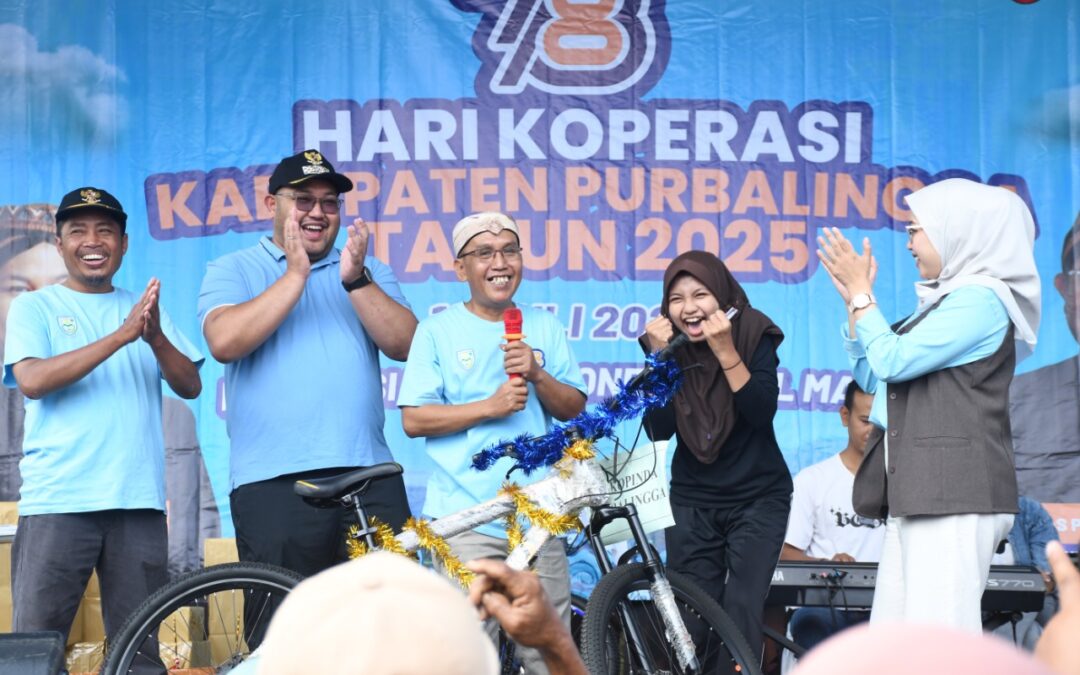 Meriah! Ribuan Warga Ikuti Senam Sehat dan Pesta Rakyat Hari Koperasi ke-78