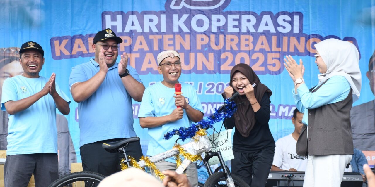 Meriah! Ribuan Warga Ikuti Senam Sehat dan Pesta Rakyat Hari Koperasi ke-78