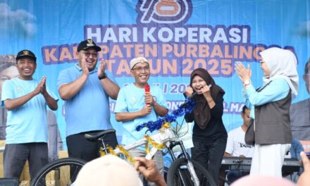 Meriah! Ribuan Warga Ikuti Senam Sehat dan Pesta Rakyat Hari Koperasi ke-78
