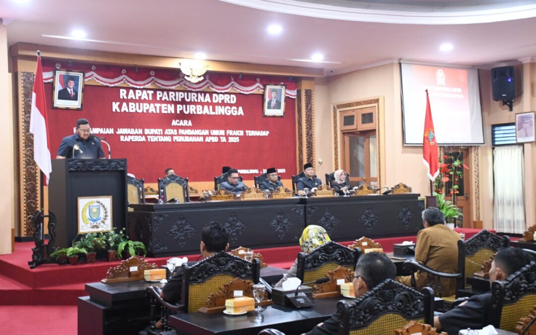 Transfer Pusat Menurun, Pemkab Purbalingga Perketat Kualitas Belanja Perubahan APBD 2025