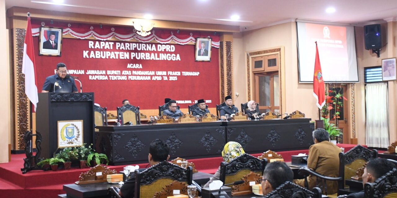 Transfer Pusat Menurun, Pemkab Purbalingga Perketat Kualitas Belanja Perubahan APBD 2025