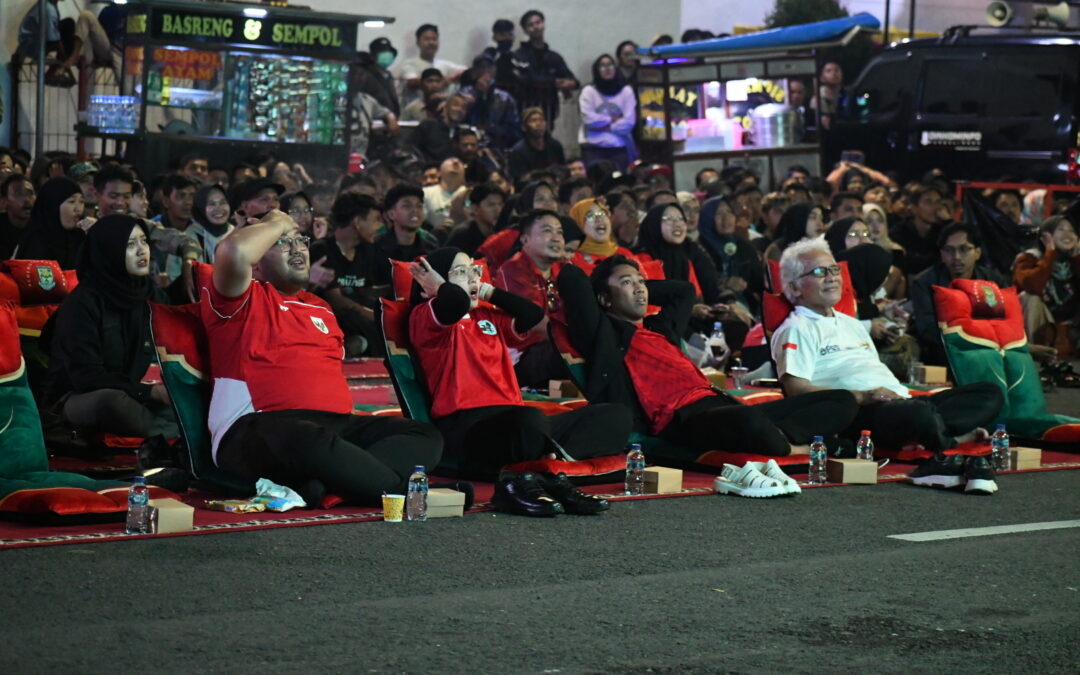 Nobar Final AFF U23 Meriah!, Garuda Muda Gagal Juara Purbalingga Konsisten Dukung Timnas
