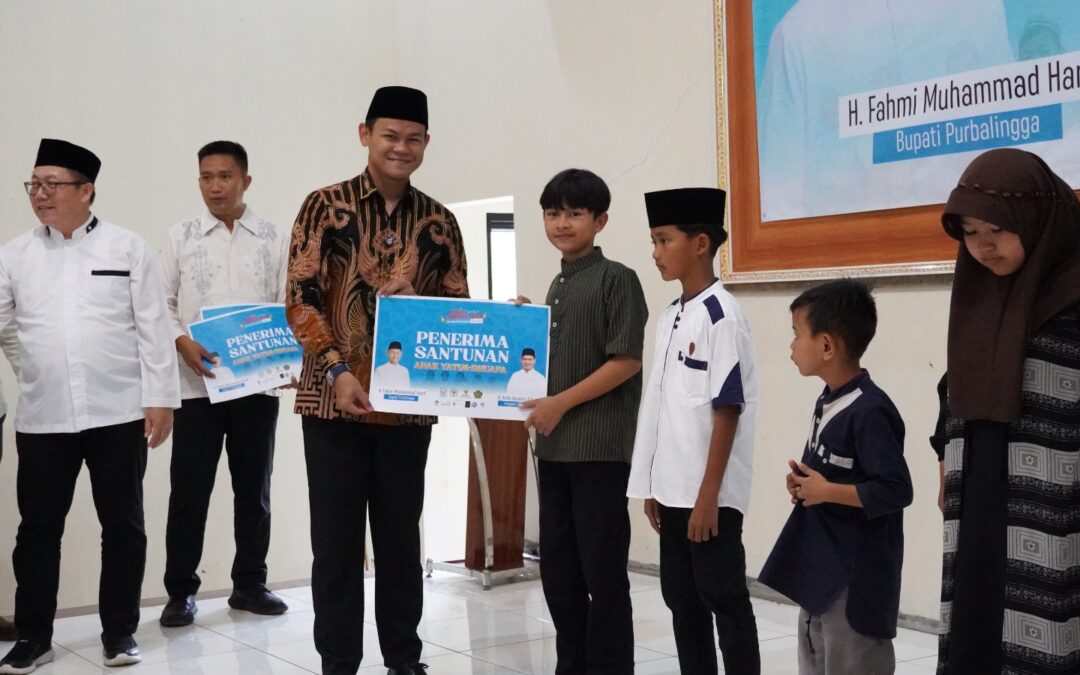 Syi’ar Muharram 1447 H, Bupati Fahmi Santuni Ribuan Anak Yatim dan Duafa