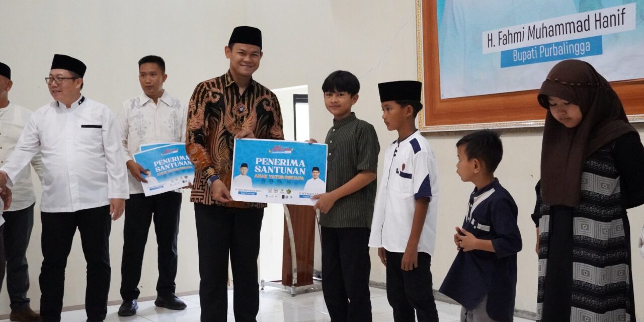 Syi’ar Muharram 1447 H, Bupati Fahmi Santuni Ribuan Anak Yatim dan Duafa