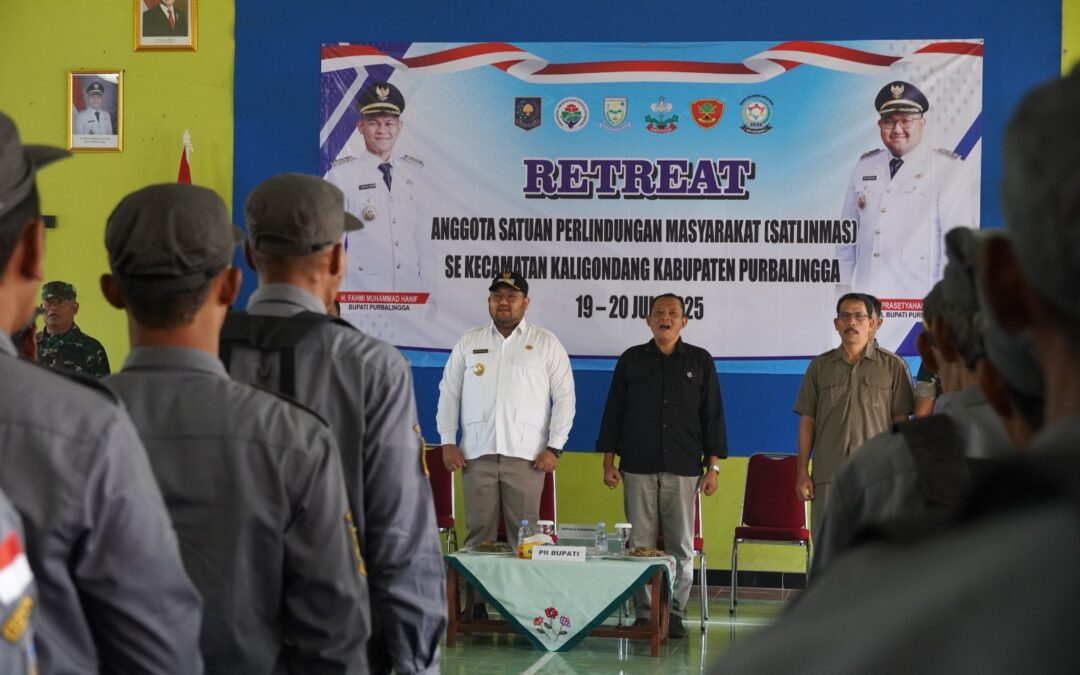 Kaligondang Cetak Sejarah! Plt Bupati Dimas Buka Retreat Perdana Satlinmas 