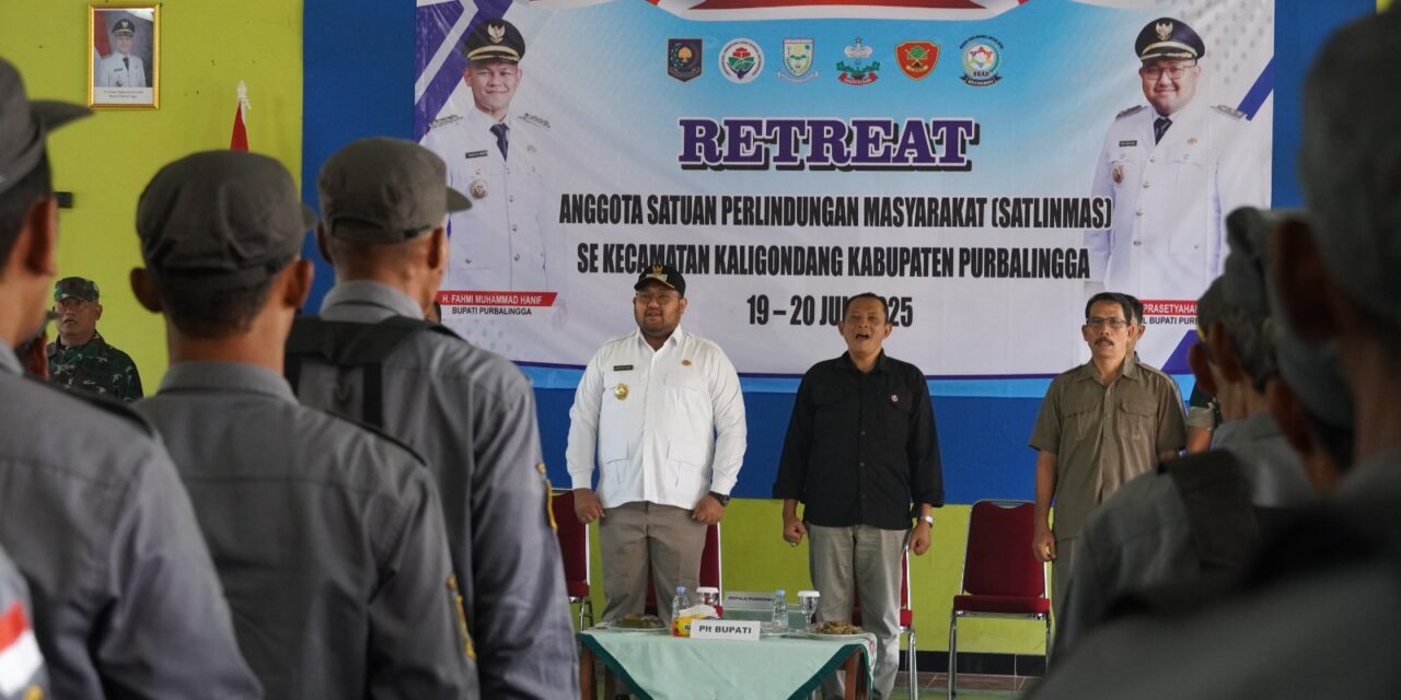 Kaligondang Cetak Sejarah! Plt Bupati Dimas Buka Retreat Perdana Satlinmas 