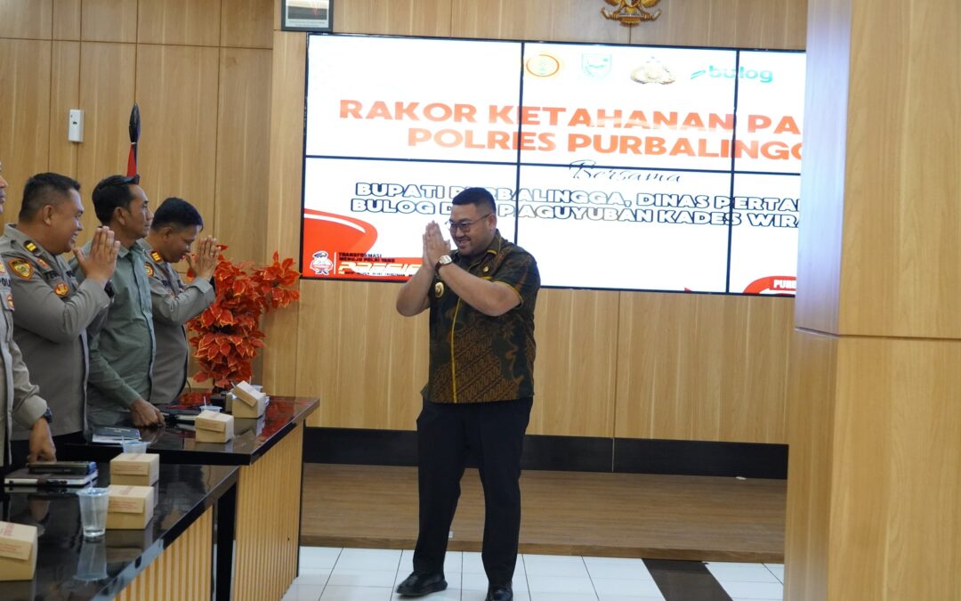 Akselerasi Ketahanan Pangan, Pemkab–Polres Purbalingga Tancap Gas Tanam Jagung