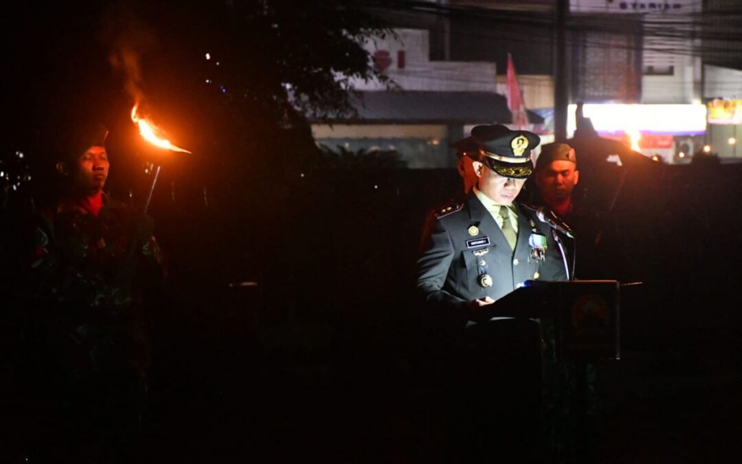 Apel Kehormatan dan Renungan Suci Peringati HUT ke-80 Kemerdekaan RI di TMP Purbosaroyo