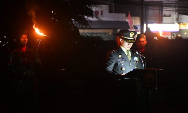 Apel Kehormatan dan Renungan Suci Peringati HUT ke-80 Kemerdekaan RI di TMP Purbosaroyo