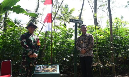 TMMD di Desa Tumanggal Rampung, Bupati Fahmi Resmikan Jalan Manunggal