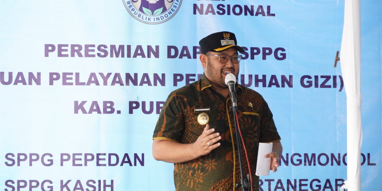 Wabup Dimas Resmikan Tiga Dapur SPPG, Siap Layani 8.400 Siswa