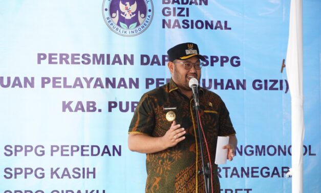 Wabup Dimas Resmikan Tiga Dapur SPPG, Siap Layani 8.400 Siswa