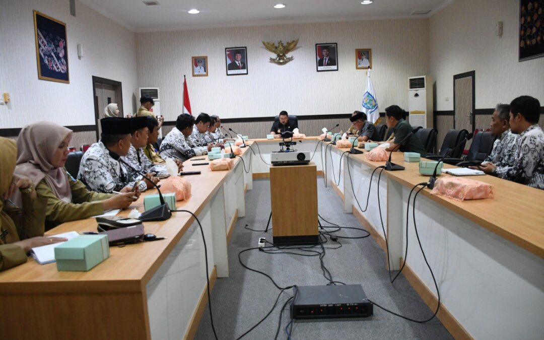 Wabup Dimas: Pengangkatan Kepala Sekolah Harus Profesional dan Akuntabel