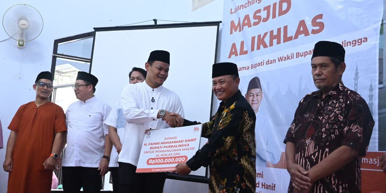 Dari Latihan Kultum Masa Sekolah, Kini Bupati Fahmi Ikut Bangun Masjid Kebanggaan Warga GPA