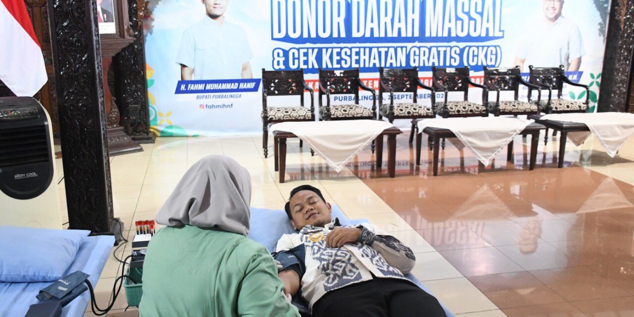 Satu Kantong Bisa Selamatkan Tiga Nyawa, Bupati Ajak ASN dan Warga Rutin Donor Darah
