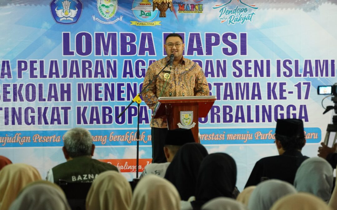 927 Peserta Meriahkan Lomba MAPSI SMP ke-17, Wabup Dimas: Wujudkan Generasi Berakhlak Mulia