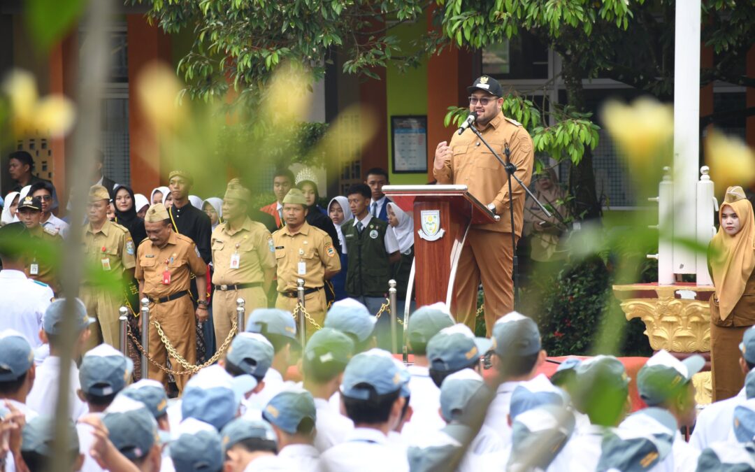 Apel Pagi di SMAN 1 Bobotsari, Wabup Dimas: Pilah Informasi dan Jauhi Pergaulan Negatif