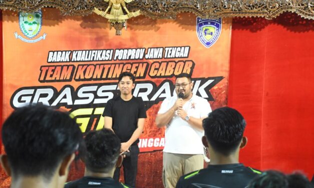 Wabup Dimas Lepas Kontingen Balap Purbalingga Menuju Pra Porprov Jateng