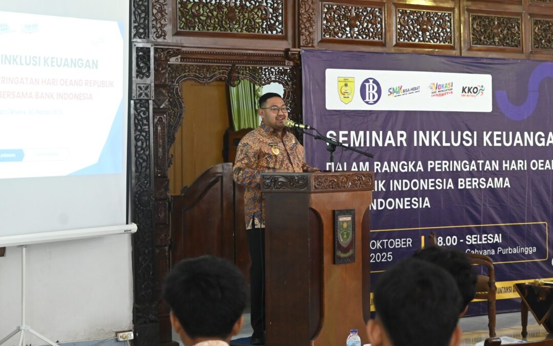 Seminar Inklusi Keuangan Bersama BI, Wabup Tekankan Edukasi Finansial untuk Pelajar