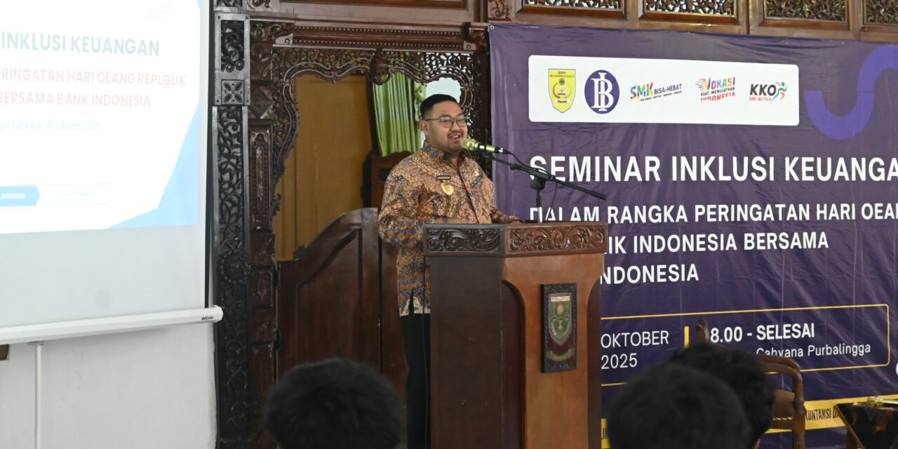 Seminar Inklusi Keuangan Bersama BI, Wabup Tekankan Edukasi Finansial untuk Pelajar