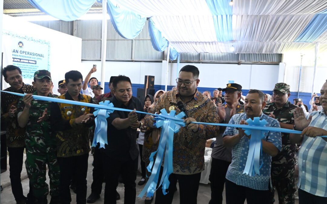Empat Dapur MBG Baru Diresmikan, Wabup Tekankan Untuk Pertahankan Purbalingga Bebas Insiden