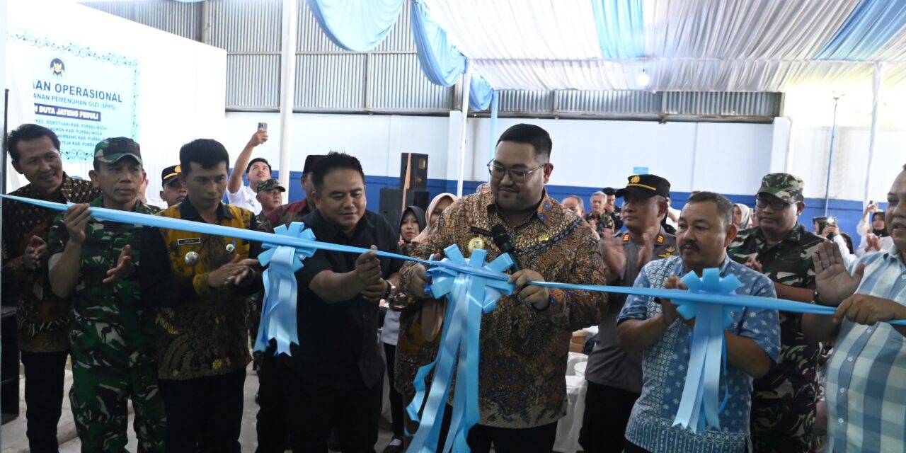 Empat Dapur MBG Baru Diresmikan, Wabup Tekankan Untuk Pertahankan Purbalingga Bebas Insiden