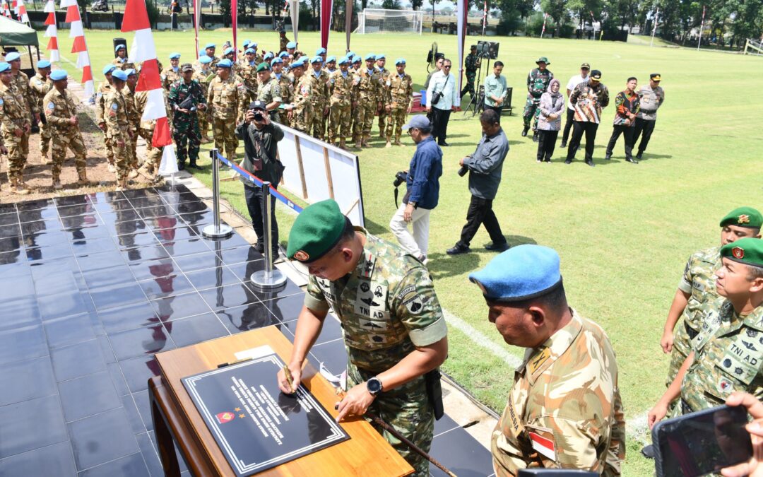 Lapangan Bola Yonif 406/Candra Kusuma Diresmikan, Siap Dimanfaatkan untuk Prajurit dan Masyarakat