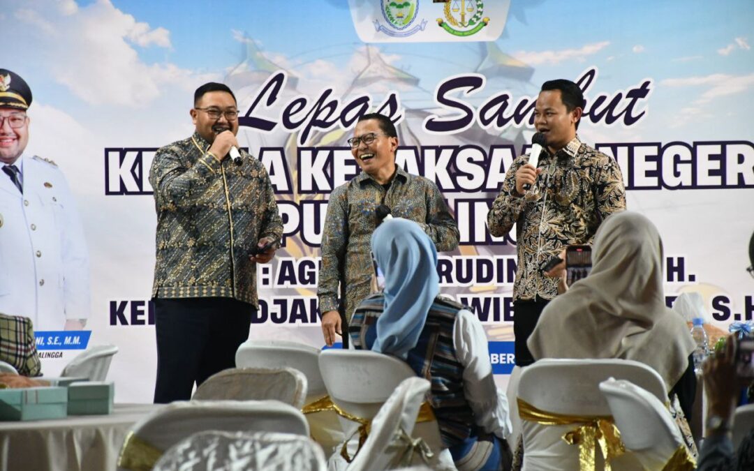 Lepas Sambut Kajari Purbalingga, Bupati Fahmi Berharap Sinergi Pemkab dan Kejaksaan Kian Kuat
