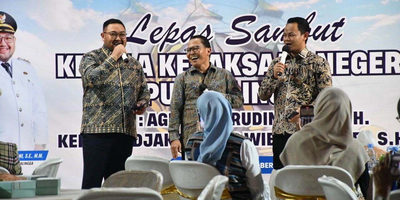 Lepas Sambut Kajari Purbalingga, Bupati Fahmi Berharap Sinergi Pemkab dan Kejaksaan Kian Kuat