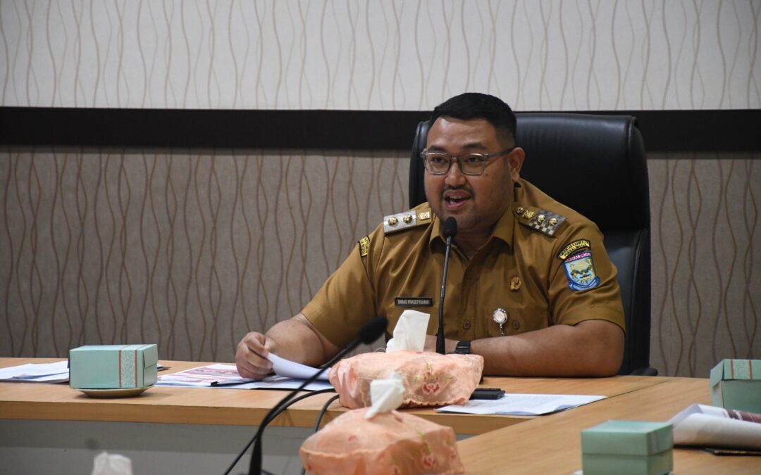 Rakor Bersama Kemendagri, Wabup Dimas Paparkan 7 Aksi Nyata Bela Negara