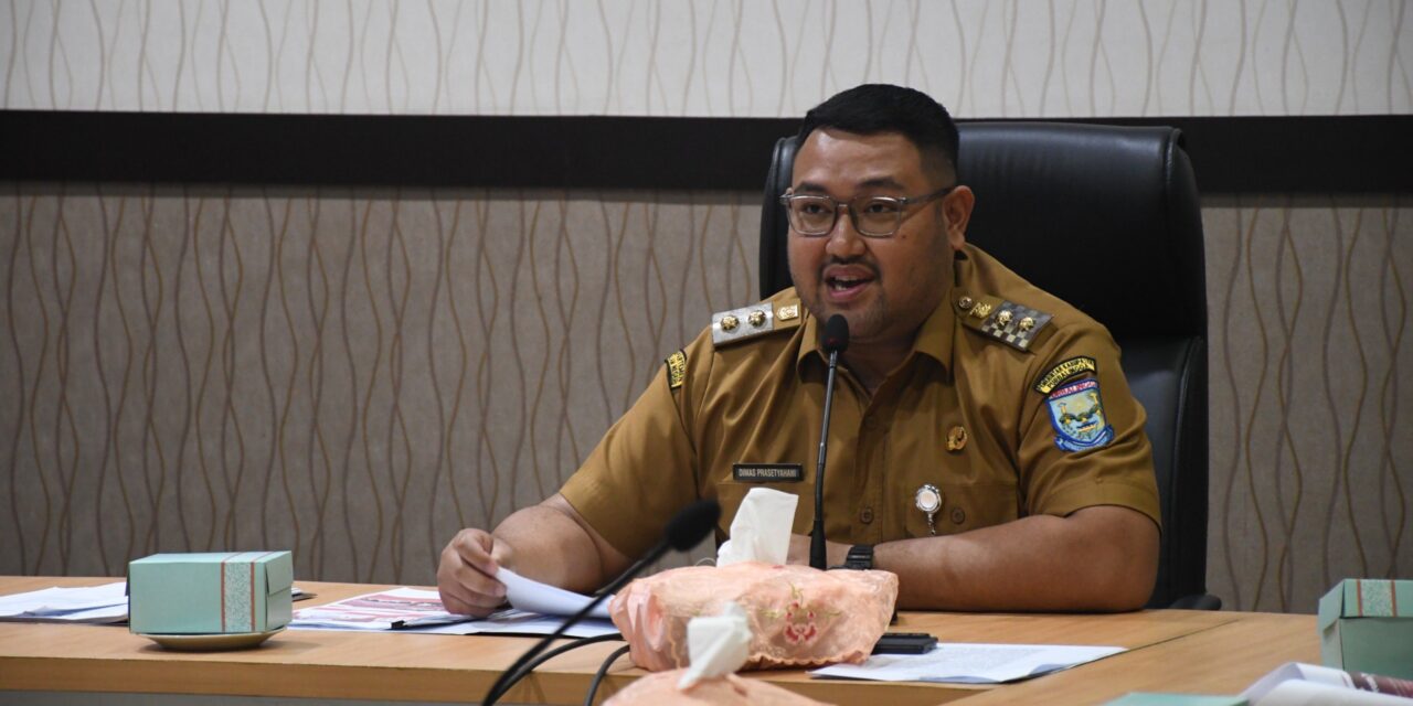 Rakor Bersama Kemendagri, Wabup Dimas Paparkan 7 Aksi Nyata Bela Negara