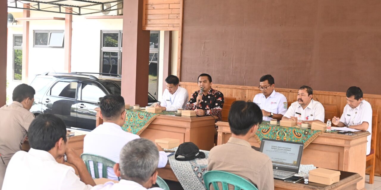 Proyek Peningkatan Jalan Bedagas–Rembang Dimulai, Pastikan Warga Lokal Dilibatkan dalam Pekerjaan