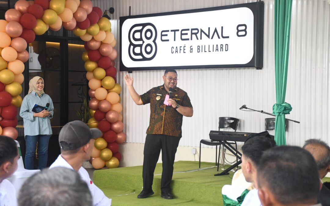 Eternal 8 Cafe & Billiard Resmi Dibuka, Wabup Dimas Harap Jadi Ruang Tumbuh Atlet Biliar Purbalingga