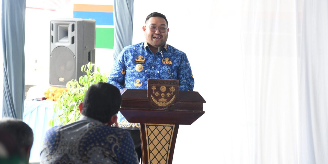 Peletakan Batu Pertama Koperasi Desa Merah Putih, Wabup Dimas: Jangan Sampai Jadi Warisan Utang
