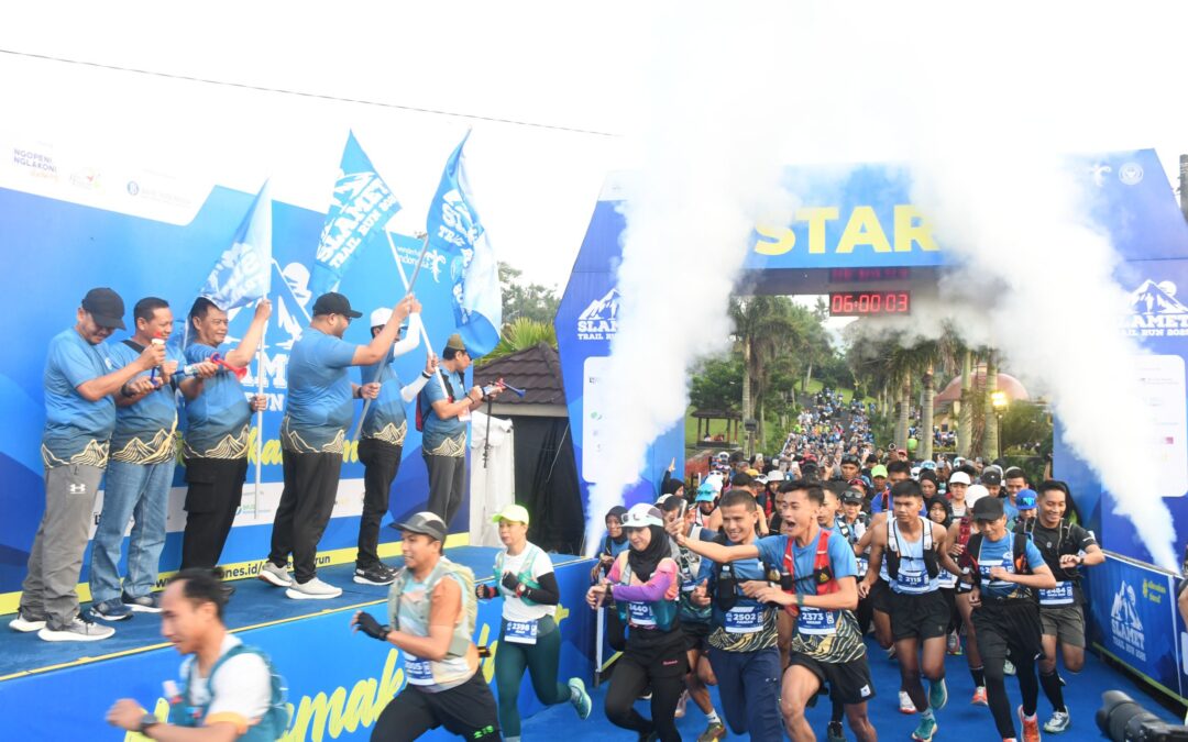 Wabup Dimas Apresiasi, Slamet Trail Run 2025 Sukses Gairahkan Ekonomi Lokal