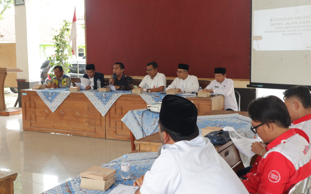 Ditangani Program Inpres Jalan Daerah Rp 16 Miliar, Ruas Majingklak – Tunjungmuli Mulai Dikerjakan