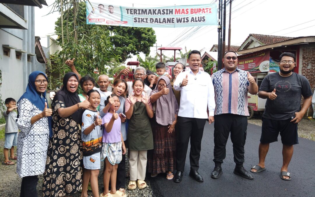 Monitoring Proyek, Bupati–Wabup Minta Warga Ikut Kawal dan Merawat Jalan Baru