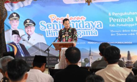 Seni Budaya Satukan Pemuda Lintas Agama, Bupati Fahmi Kukuhkan Pelita